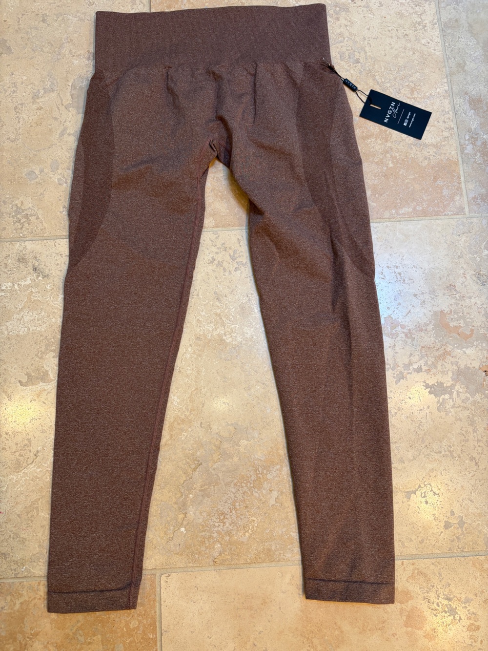 NVGTN brown seamless leggings